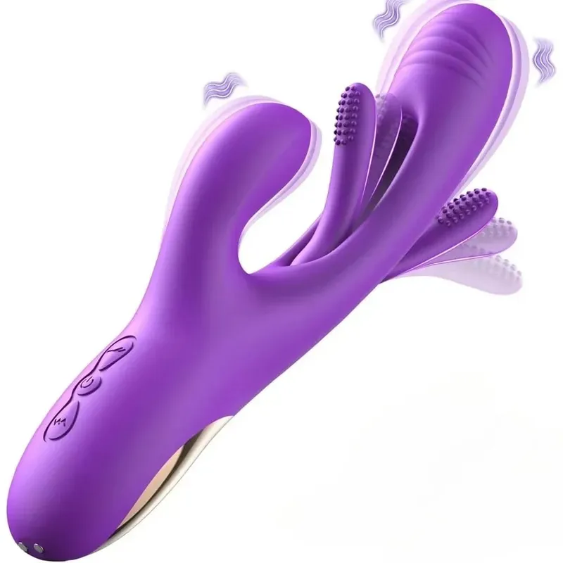 Vagina Sucking Vibrator Flapping G-spot Dildo for Women Nipple Vacuum Sucker Clitoral stimulation Sex Toys Adults Masturbator — image 8