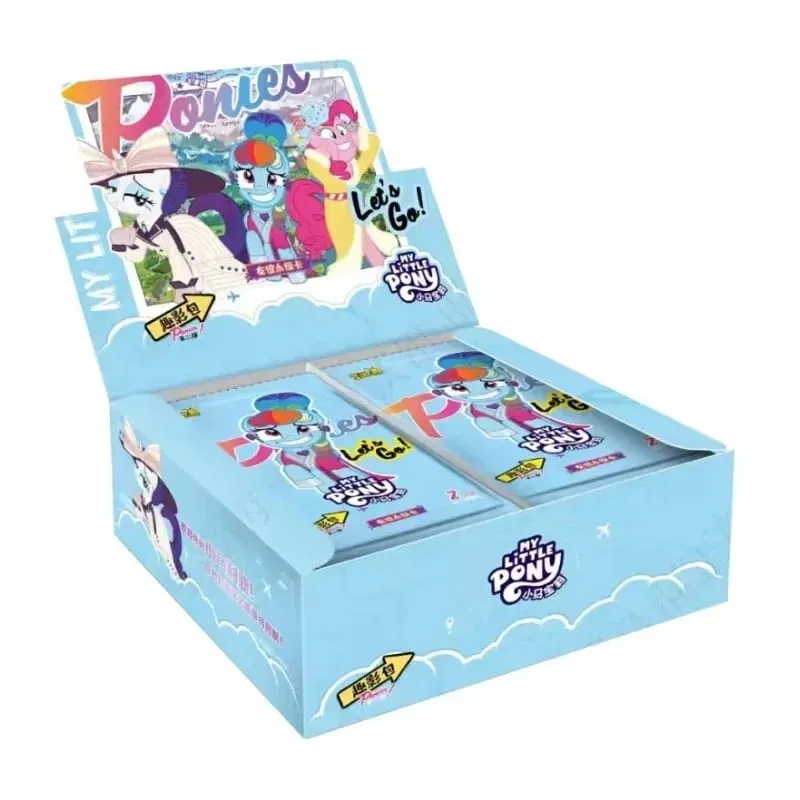 Genuine New My Little Pony Friendship Eternal Star Bag 2 Rhythm Moon AR Gilded Decoration OR Collection Card Gift