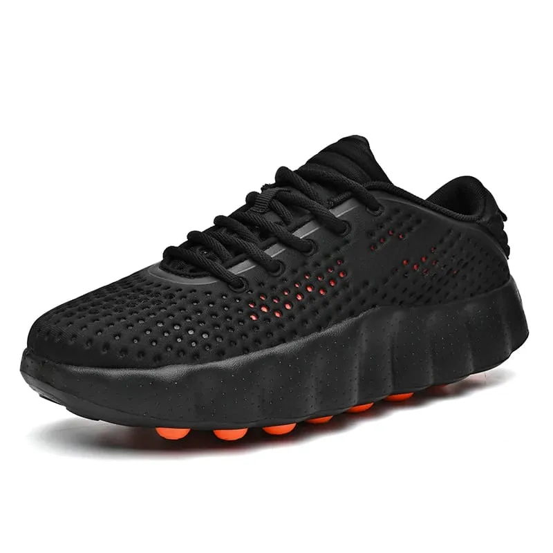 Brand Men Casual Shoes Thick Sole Soft Fashion Sneakers Summer Breathable Male Walking Shoes Zapatillas Hombre 88217 Mens Shoes