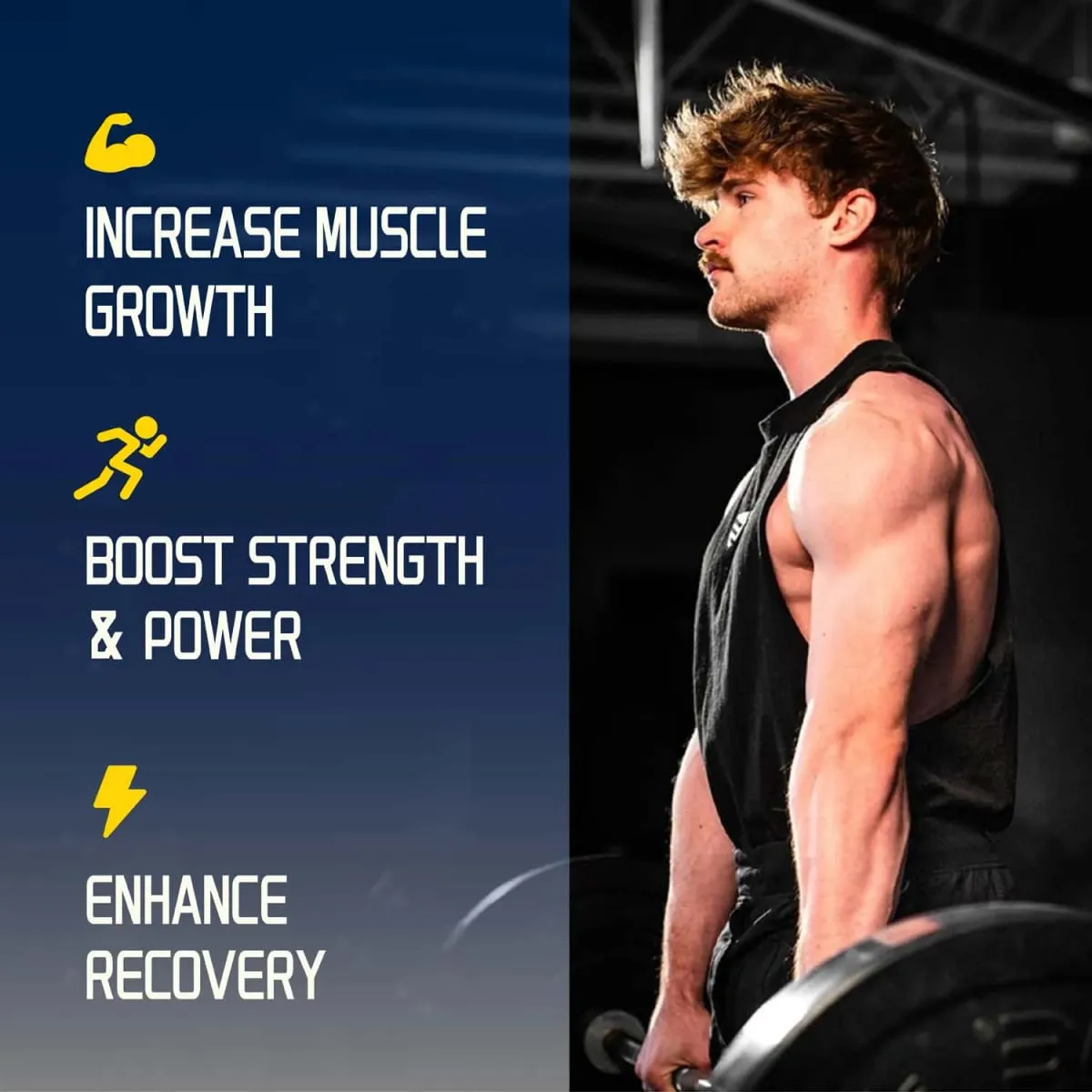 Creatine Monohydrate Gummies Dietary Supplement Supports Workout Recovery Maintenance of Lean Muscle Mass Supports Athletic Performance