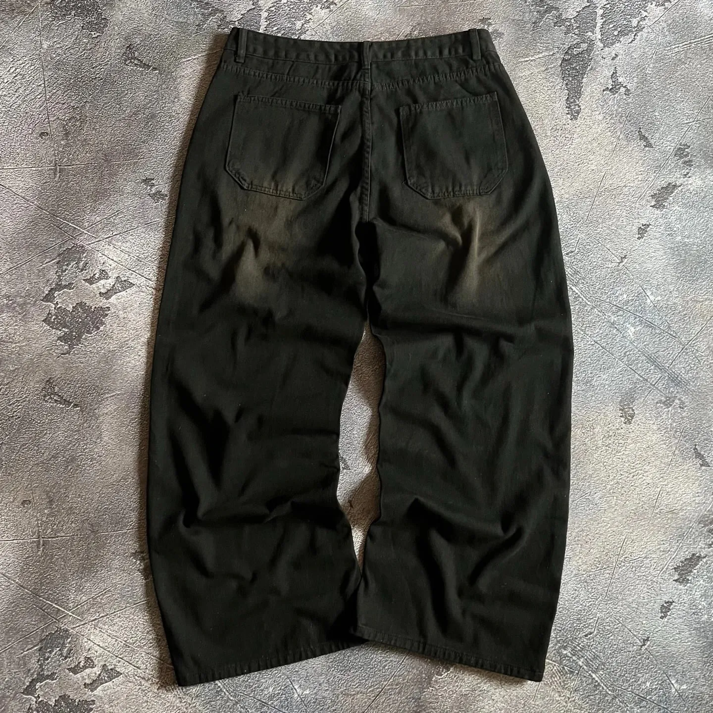 American Pattern Letter Jeans Y2K Men Jeans Vintage Streetwear Gothic Harajuku Hip Hop Men Women Fashion Casual Wide Leg Jeans