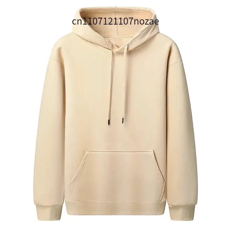 Loose Fleece Men's Women Oversize Casual Sweatshirt Hoodies Couple Unisex Pullover Autumn Winter Cotton Sport Hoody Clothing Top