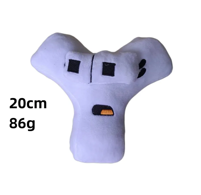 26 English Alphabet Lore 0-9 Number Plush Toy Anime Doll Kawaii Children's Enlightenment Montessori Plush Toy Doll Birthday Gift