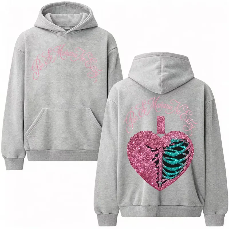 Omar Courtz Por Si Manana No Estoy Tour Hoodies Men Women Retro Fashion Aesthetics Sweatshirts Fleece Oversized Hoodie Pullovers — image 5