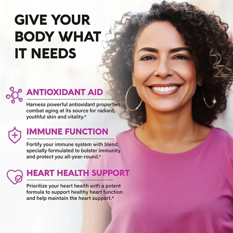 Buy 2 Get 2 Free! Resveratrol Berberine Quercetin Capsules Triple-Action Formula for Blood Sugar Heart Health & Anti-Aging