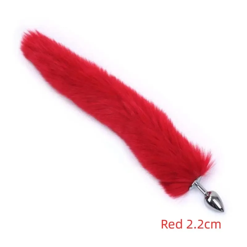 New Fox Tails Anal Plug Metal Anal Sex Toys Butt Plug Sex Games Role Play Cosplay Toys Men And Women Sex Toys