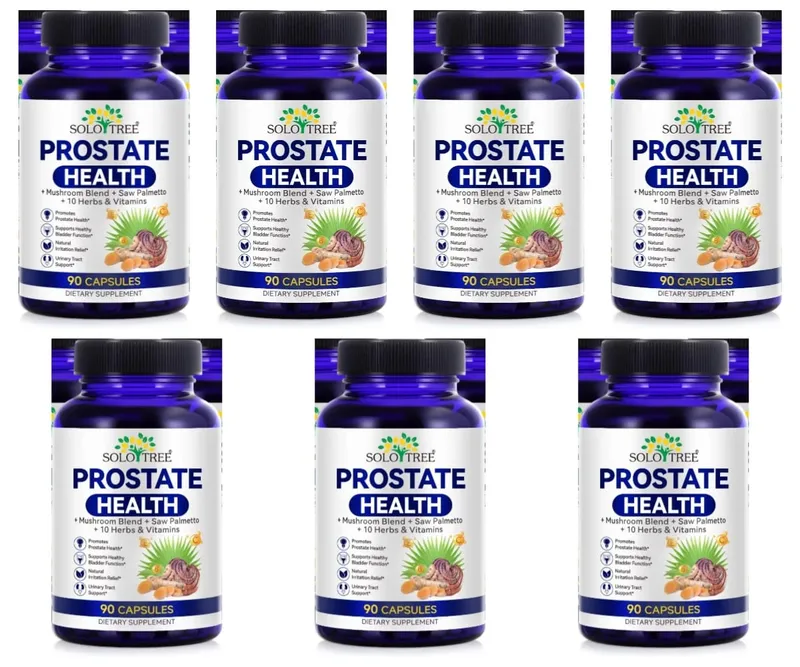 Prostate Health Capsules Saw Palmetto Reishi Nettle Turmeric For Urinary Bladder Wellness & Flow Support Men 90 Count