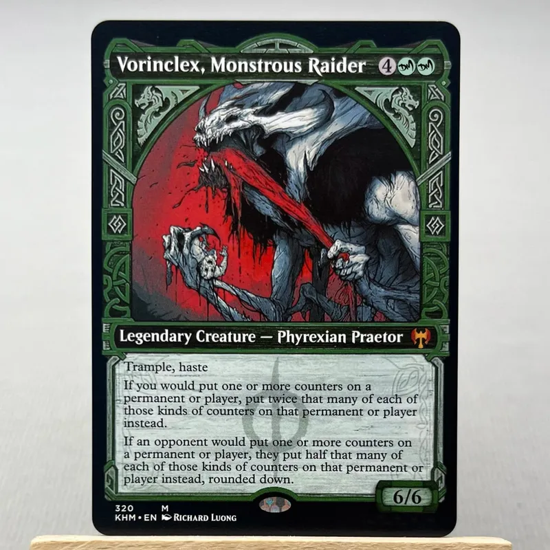 AFR 2X2 KHM HOLO9-002 Tcg Proxy Cards Smothering Tithe Bloom Tender City of Brass Damnation City of Brass City of Brass