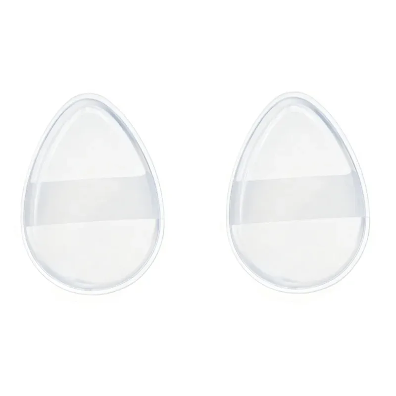 2 Stuks Mini Siliconen Vingertoppen-Herbruikbare Geurvrije Make-Up Kwasten Voor Foundation Concealer En Poeder Make Up Accessoires