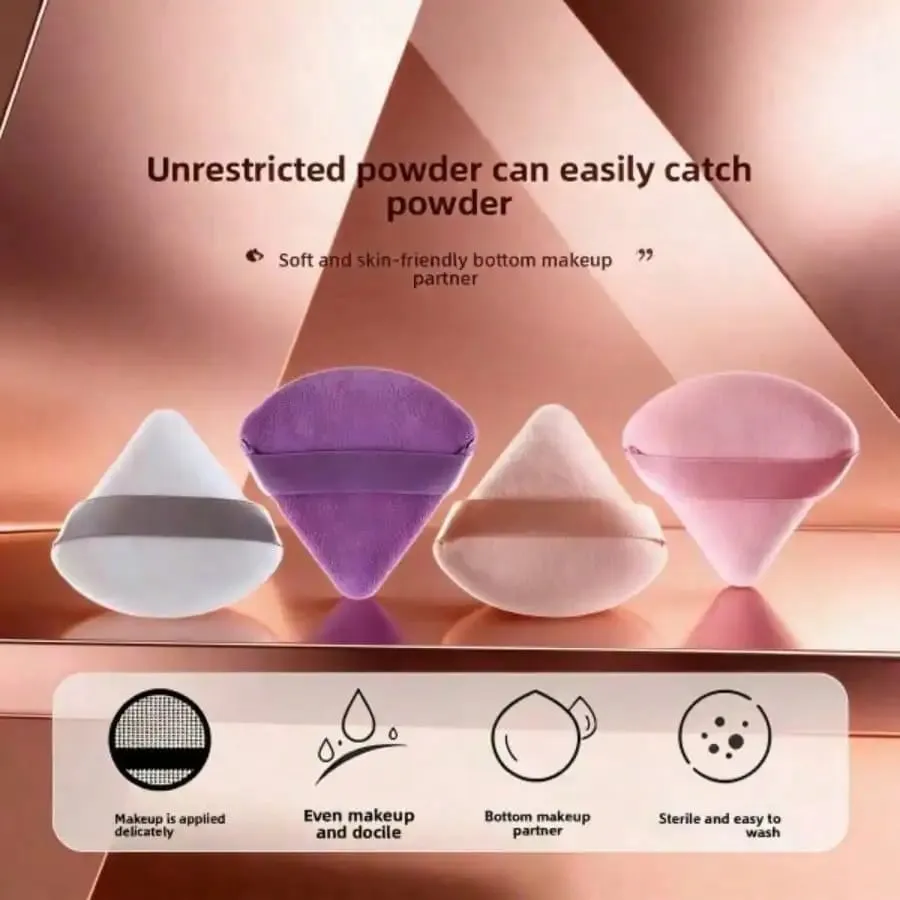 Travel-Friendly 11PC Mini Makeup Sponge Set - Latex-Free Ultra Soft Wet-Expandable Professional Beauty Tool