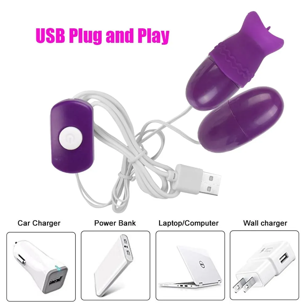 USB Vibrators for Women Vaginal Balls Clitoris Sucker Nipple Licks Plug Anal Beads Female Masturbator Sex Toys Adult Erotic Shop
