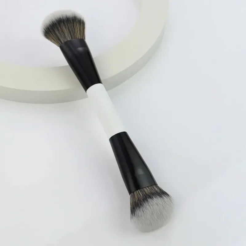 Dual-Ended F4 Contour Face Brush High Coverage Cosmetic Beauty Makeup Brushes Multi-purpose Eyeshadow Concealer Brushes