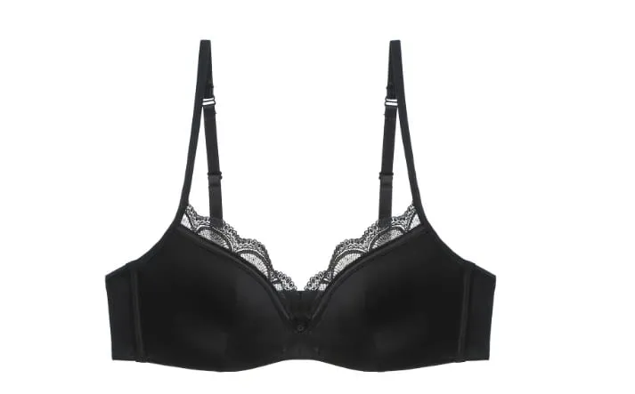 Summer Seamless Lace Bra Set for Small Bust Soft Wire Anti-Sagging Slimming Bralette & Panty Lightweight Lingerie Sexy Set