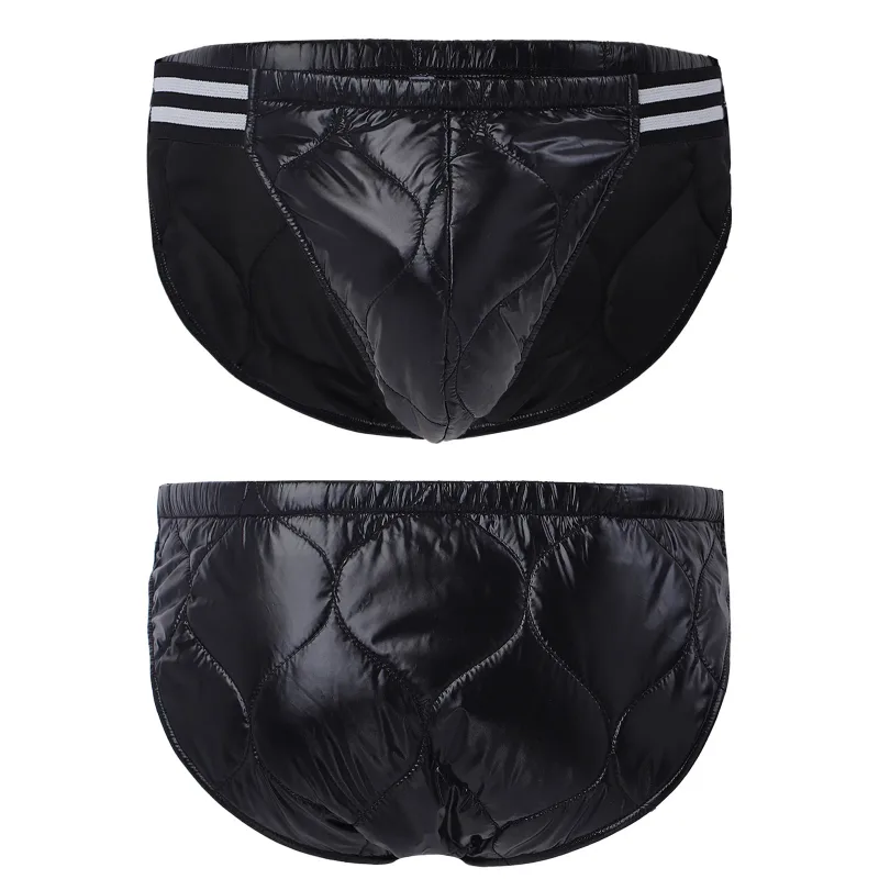 Men Elderly Alzheimer Leak-proof Diaper Cover Warm Padded Quilted Puffer Adaptive Briefs Dementia Bedridden Patient Underwear