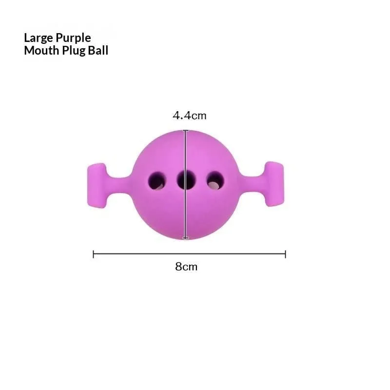 New Open Mouth Gag Adult Slave Toy Sex BDSM Bondage Plug Adult Mouth Ball Exotic Accessories Adult Games Sex For Couples