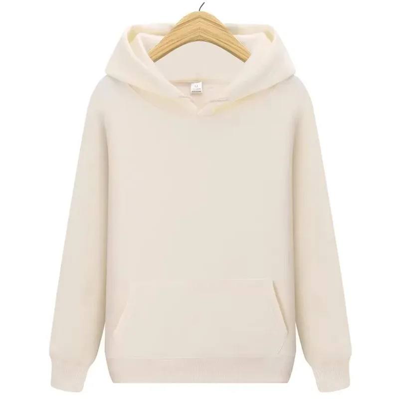 New Fashion Men's Women's Hoodies Spring Autumn Winter Casual Hoodies Sweatshirts Men Tops Solid Color Hoodie Sweatshirt Male