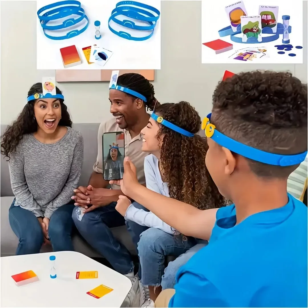 Guess Who I Am Game Family Party Fun Card Board Game Parent-Child Interactive Educational Toy Gift