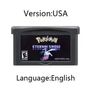 Pokemon Series GBA Game Cartridge Sweet FireRed Rocket Unbound Radical Red Gaia Quetzal for GBA