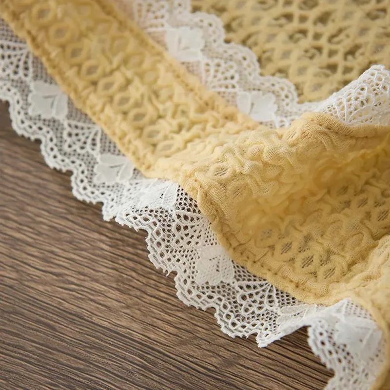 Men's Sexy Lace Briefs Underwear Bulge Pouch Very Hot Lingerie Low Waist Bikini Sexy Accessories Hot Underpant Unisex Panties