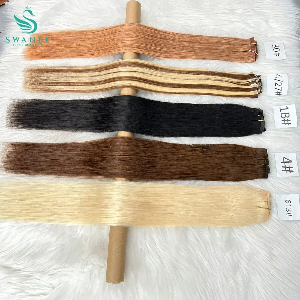 Clip in Hair Extensions Real Natural Hair Virgin Straight Set 7 Pcs/Set Vietnamese Clip in Human Hair Extensions