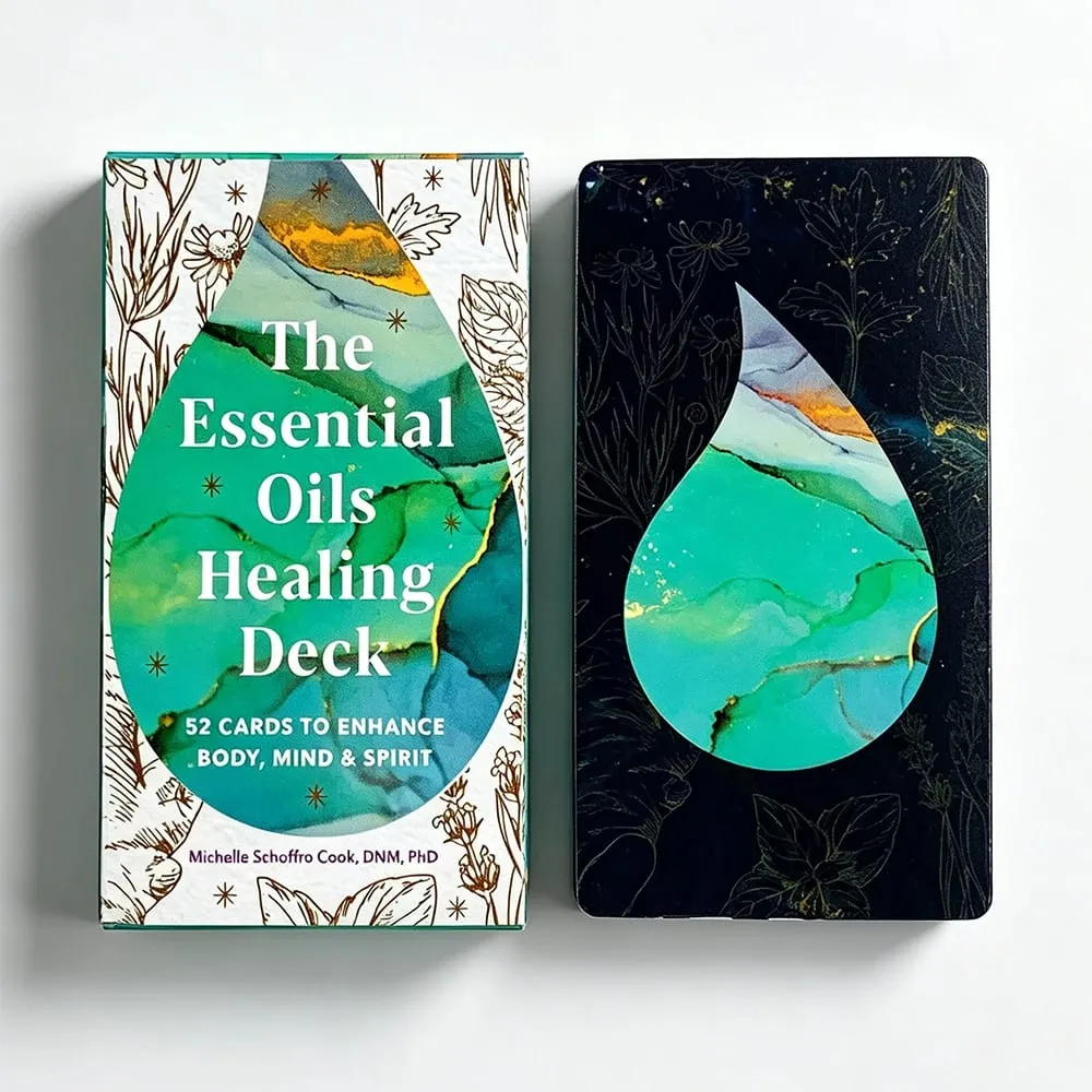 The Essential Oils Healing Deck 52 Oracle Cards To Enhance Body Mind & Spirit Perfect For Spiritual Guidance & Collectors