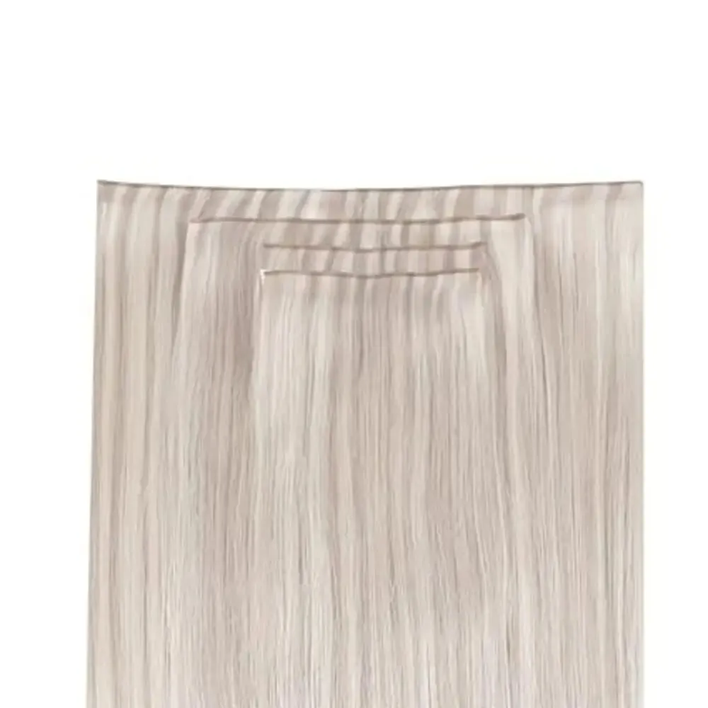 Full Shine Invisible Tape In Weft Hair Extensions Human Hair 4PCS Hand Tied Weft Double Sided Genius Tape Ins