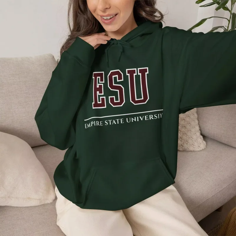 ESU Empire State University Hoodie Sweatshirt Tom Holland Brand New Day Merch Peter Hoodies Unisex Spring and Summer Long Sleeve