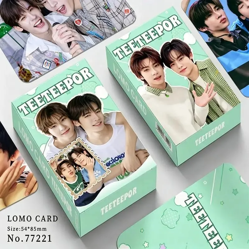 Thai Star TEETEEPOR Lomo Cards 30PCS TeeTee × Por Double-Sided HD Photocard Set for Fan Collection & Gift