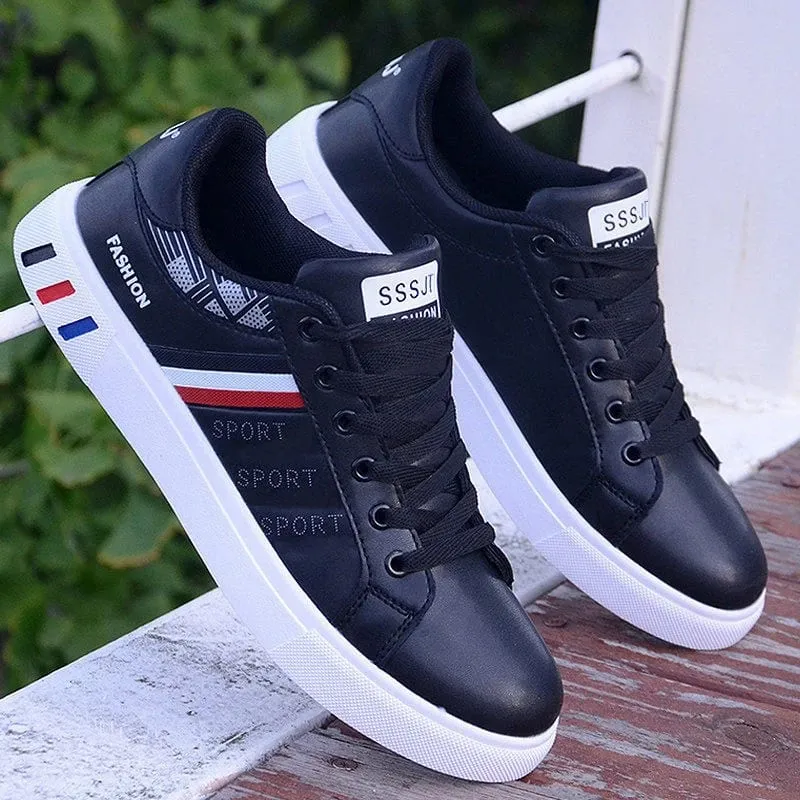 Men's Round Toe Casual Sports Shoes for Commuting Simple Spring and Autumn Style Lightweight Breathable and Comfortable Men's