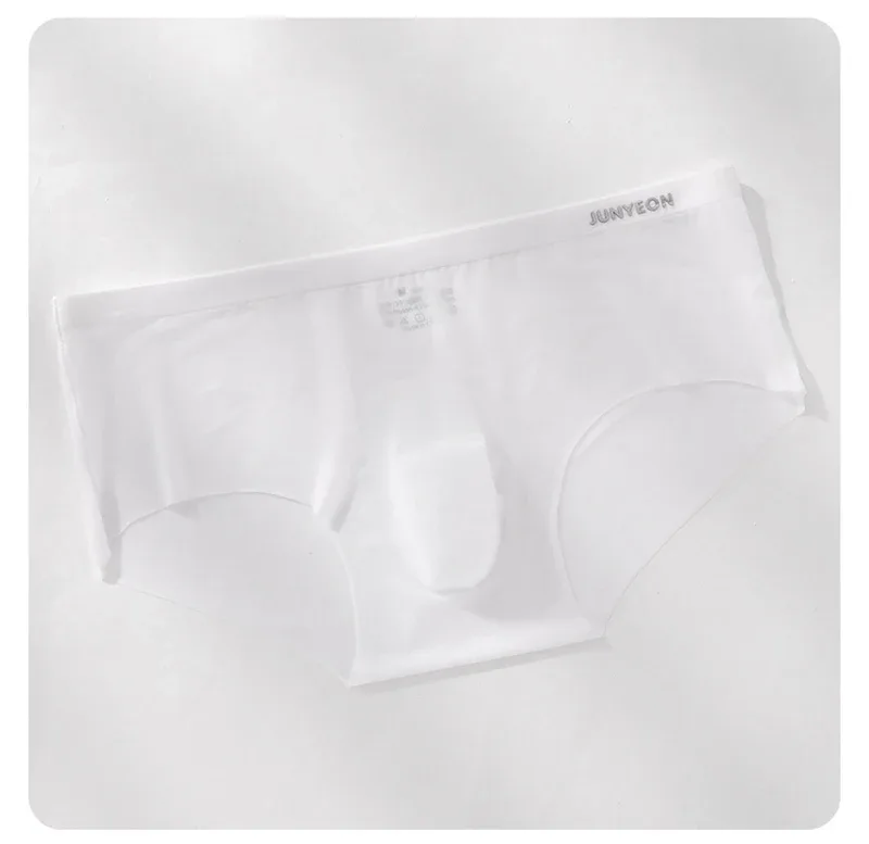 Sexy Men Briefs Undies Summer Seamless 3D Pouch Panties Ultra-thin And Light Breathable Underwear Quick Drying Underpants Slip