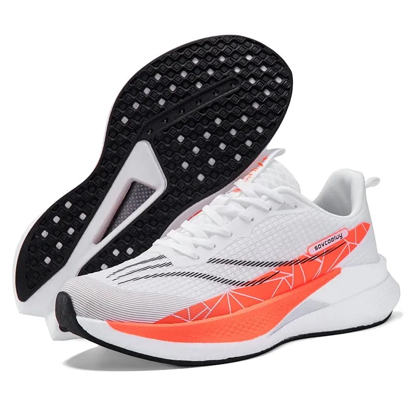 Marathon Running Shoes Men Sports Carbon Board Breathable Lightweight Comfortable Women's Athletic Cushion Stability Sneakers