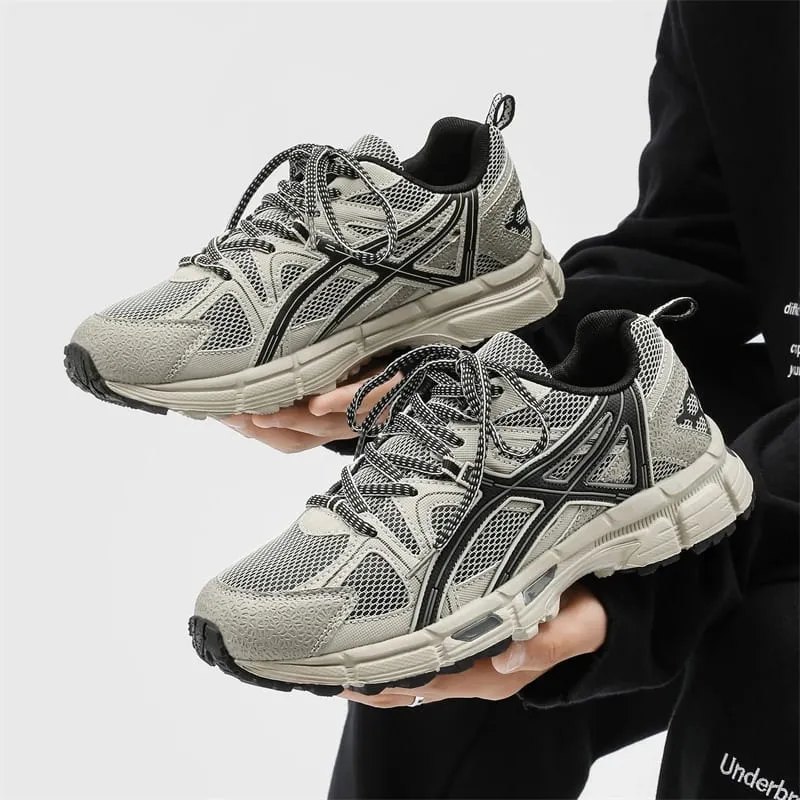 New Men Casual Shoes Outdoor Breathable Running Fashion Walking Leisure Lace-up Jogging Loafers Brand Sneakers Blade Comfortable — image 3