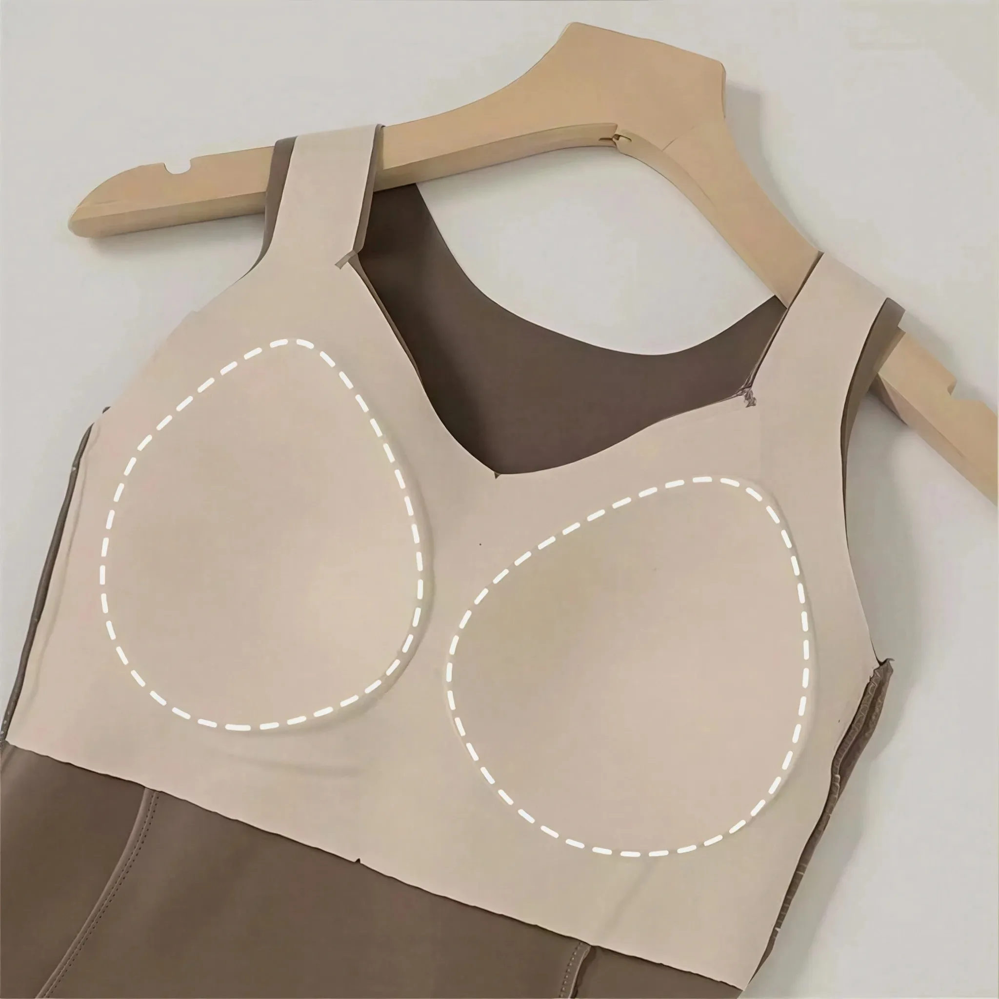 Womens Thermal Vest With Built In Bra Seamless Warm Lined Tank Top For Inner Winter Bottoming Top Friendly Intimate Lingerie New