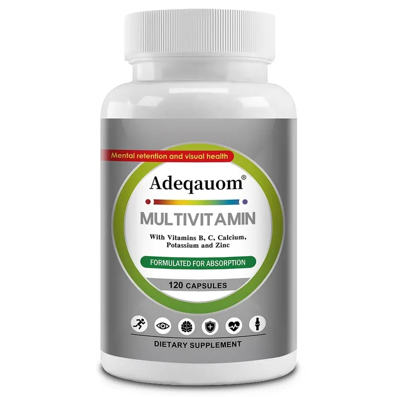 Comprehensive Multivitamin To Enhance Daily Nutrition Improve Immunity and Energy Support Heart Hair Skin and Nail Health Levels