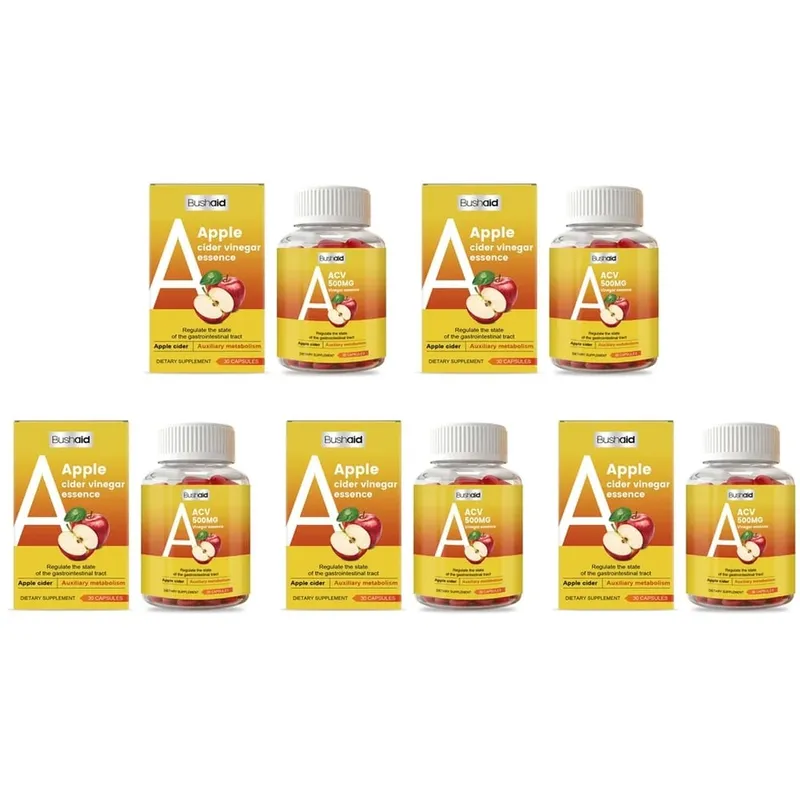 30 Capsules Apple Cider Vinegar with L-Carnitine Energy Maintenance Green Tea Extract (85% Catechins) for Health Support