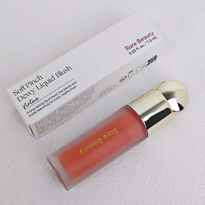 Rare Beauty Serene Gentle Mellow Solac Liquid Bronzer Shade Face Contour Smooth Highlight Mirror Lasting Natural Shadow Makeup