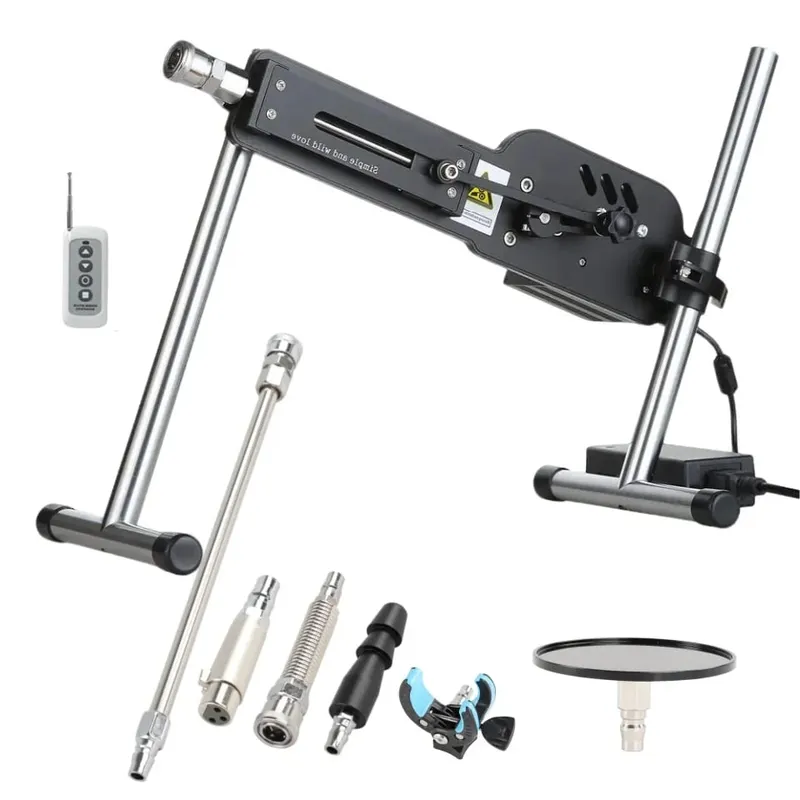 Adult Sex Machines for Couple Masturbating Pumping Gun Adjustable Speed Love Sex Machine for Men with Masturbation Cup