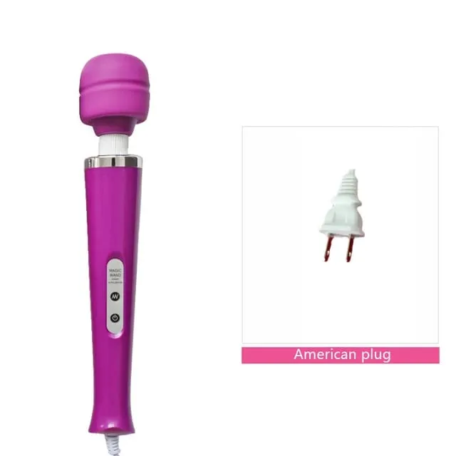 Vibrador AV para mulheres, brinquedos sexuais adultos, varinha mágica poderosa, estimulação do ponto G, massageador, vibradores de clitóris, brinquedos sexuais para mulheres, masturbação