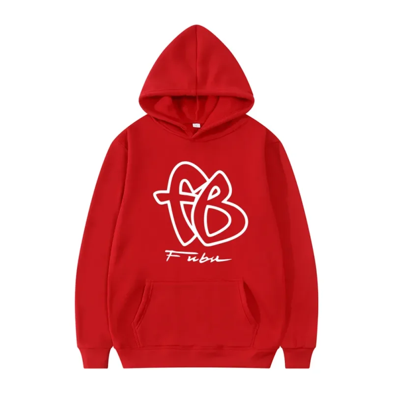 Autumn and Winter Fubu Fb Hoodie, High-quality Men's Hoodie, Fashionable Unisex Streetwear, Men's Casual Pullover