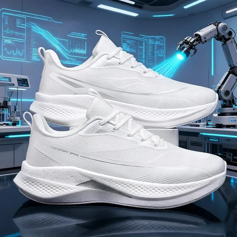 Men's Sports Shoes Carbon Plate Running Shoes Male Marathon Sneakers Racing Shock-absorbing Athletics Training Shoes for Women