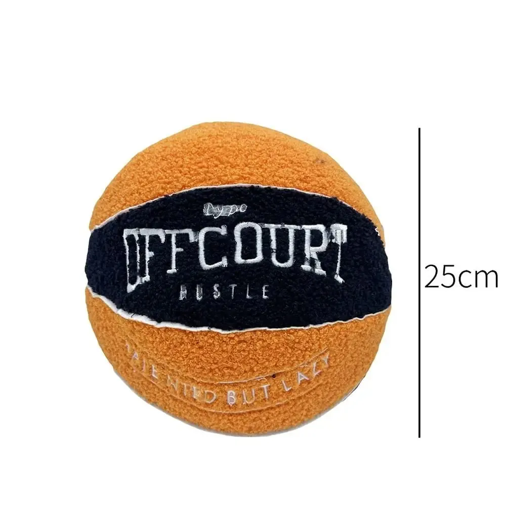 New Soft Offcourt Basketball Pillow Pillow Cushions Fuzzy Basketball Shaped Pillow Pillow Bedroom