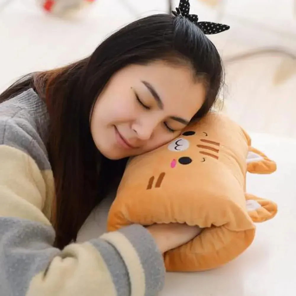 kids cute gift winter cartoon plush suho hand pillow hand warmer weak hero class 1 arm pillow Children's Gift