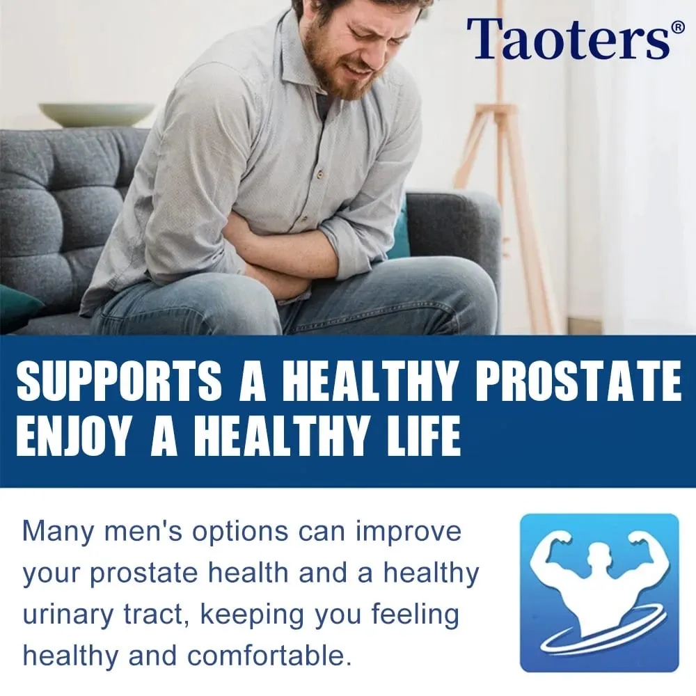 Saw Palmetto Capsules with Magnesium Citrate and Zinc Help Maintain Male Urinary Tract Health and Prostate Health
