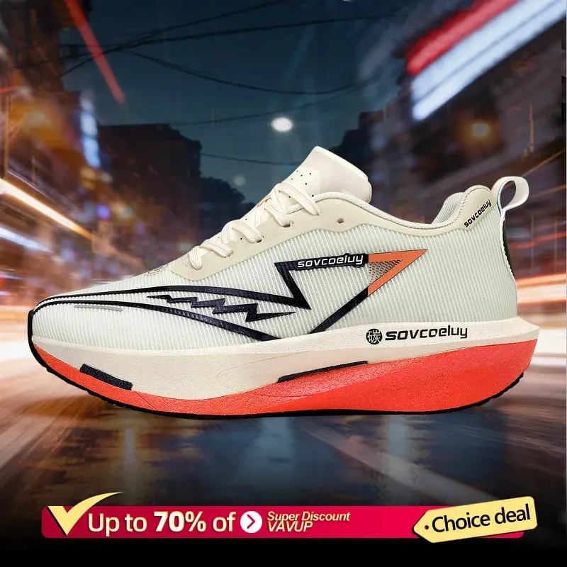 2026Marathon Carbon Board Men Running ShoesSpeciality Sports Breathable Lightweight Women's Comfortable Athletic Chunta Sneakers
