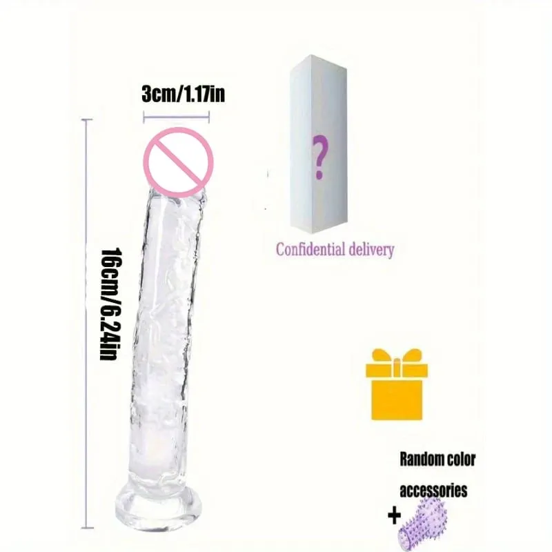 7 Sizes Realistic Clear Dildo XL Silicone Penis with Suction Cup Plugs for Women Masturbation Anal Adults Gay Sex Toys 18 G-spot