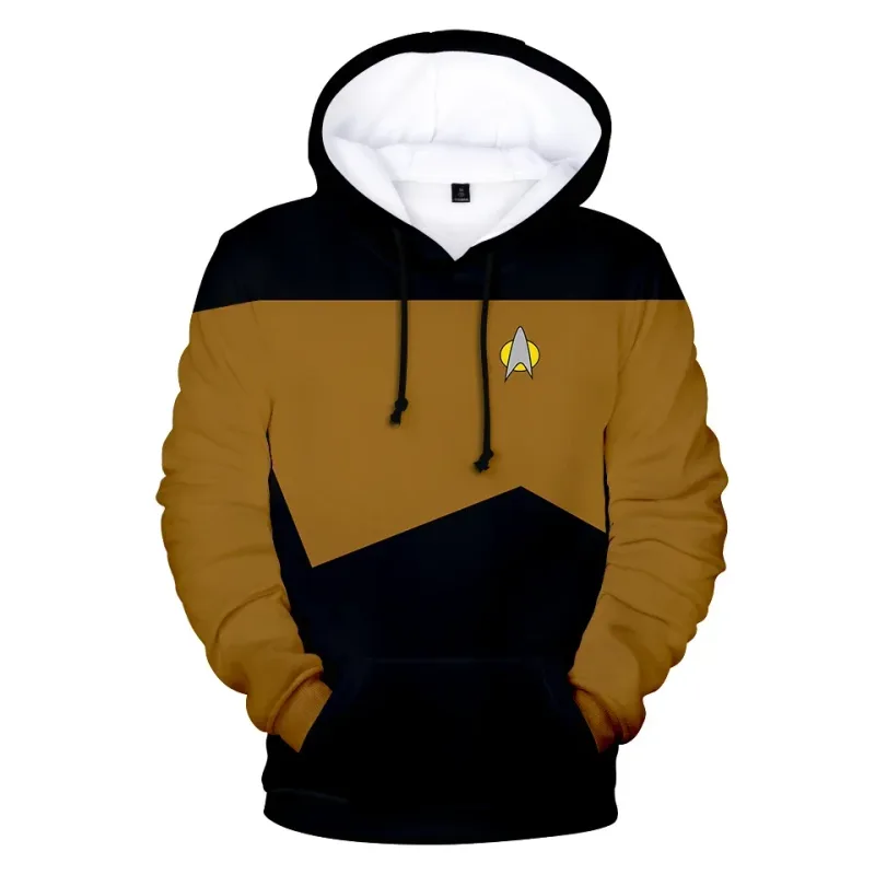 Hot Movie Star Trek 3D Print Sport Hoodies Sweatshirt Fashion Long Sleeve Clothes Cosplay Men/Women Streetoutdoor Clothing Top