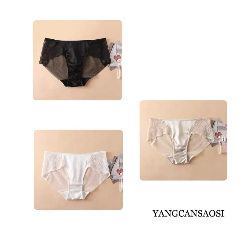 19MM Natural Mulberry Silk Satin Thin Bra Adjustable Cross Straps Beautiful Back Without Steel Ring Female Sexy Underwear Set