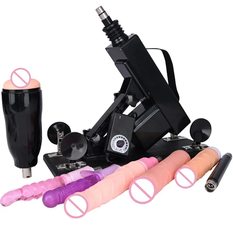 Mga Sikat na Sex Machine para sa Babae na Nag-masturbate Pumping Sex Gun Adjustable Speed ​​Love Machine para sa mga Babae，Mga Laruang Pang-Sex
