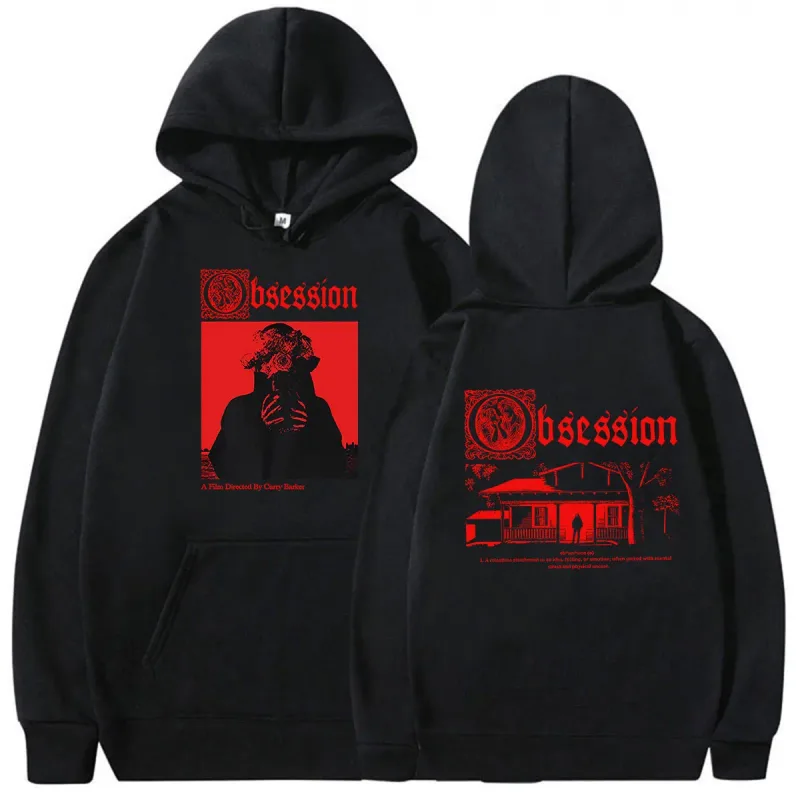 Obsession Movie Horror 2026 Hoodie Men Women Fleece Clothing Pullover Sweatshirt Vintage Fashion Long Sleeve Hoodies Streetwear — image 1