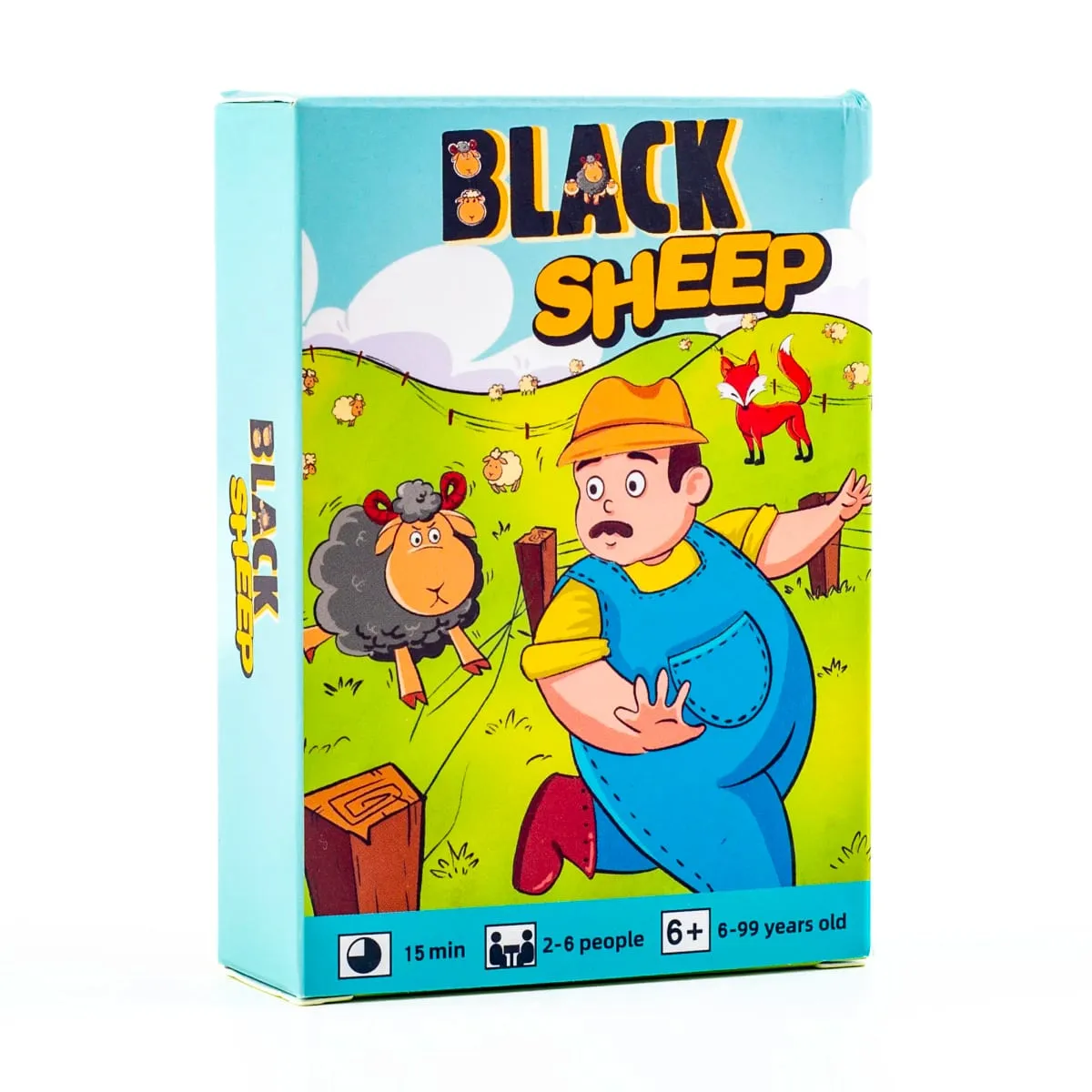 Hot Sale Black Sheep Party Game Cards Interactive Intellectua Board Game Funny Family Friends Party Toy Gift for Kids 10.6*7.5cm